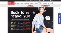 Desktop Screenshot of oasap.com